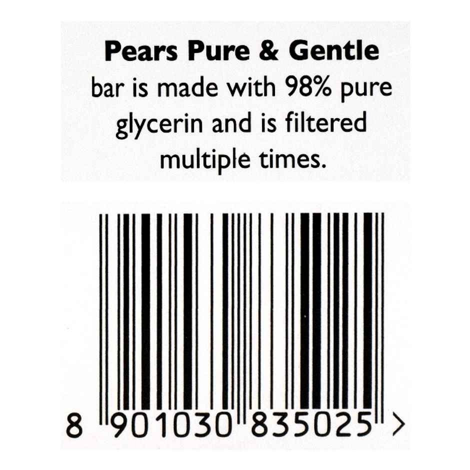 Pears Pure & Gentle Glycerin Bath Soap