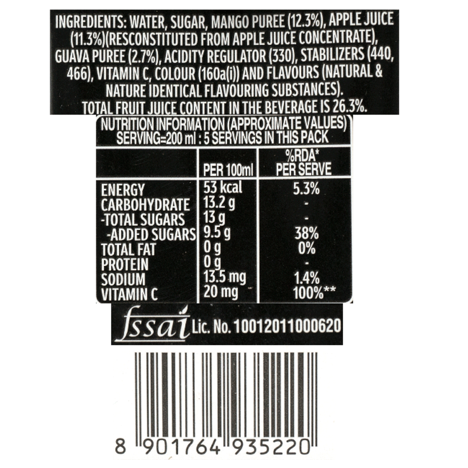 Minute Maid VitaPunch Mixed Fruit Juice