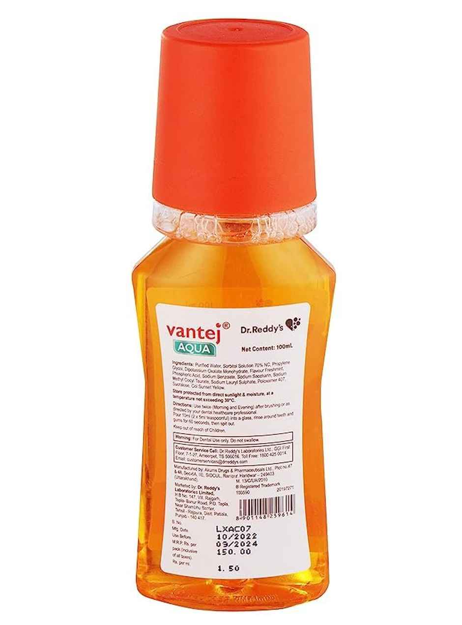 Vantej Aqua Advanced Protection Mouthwash
