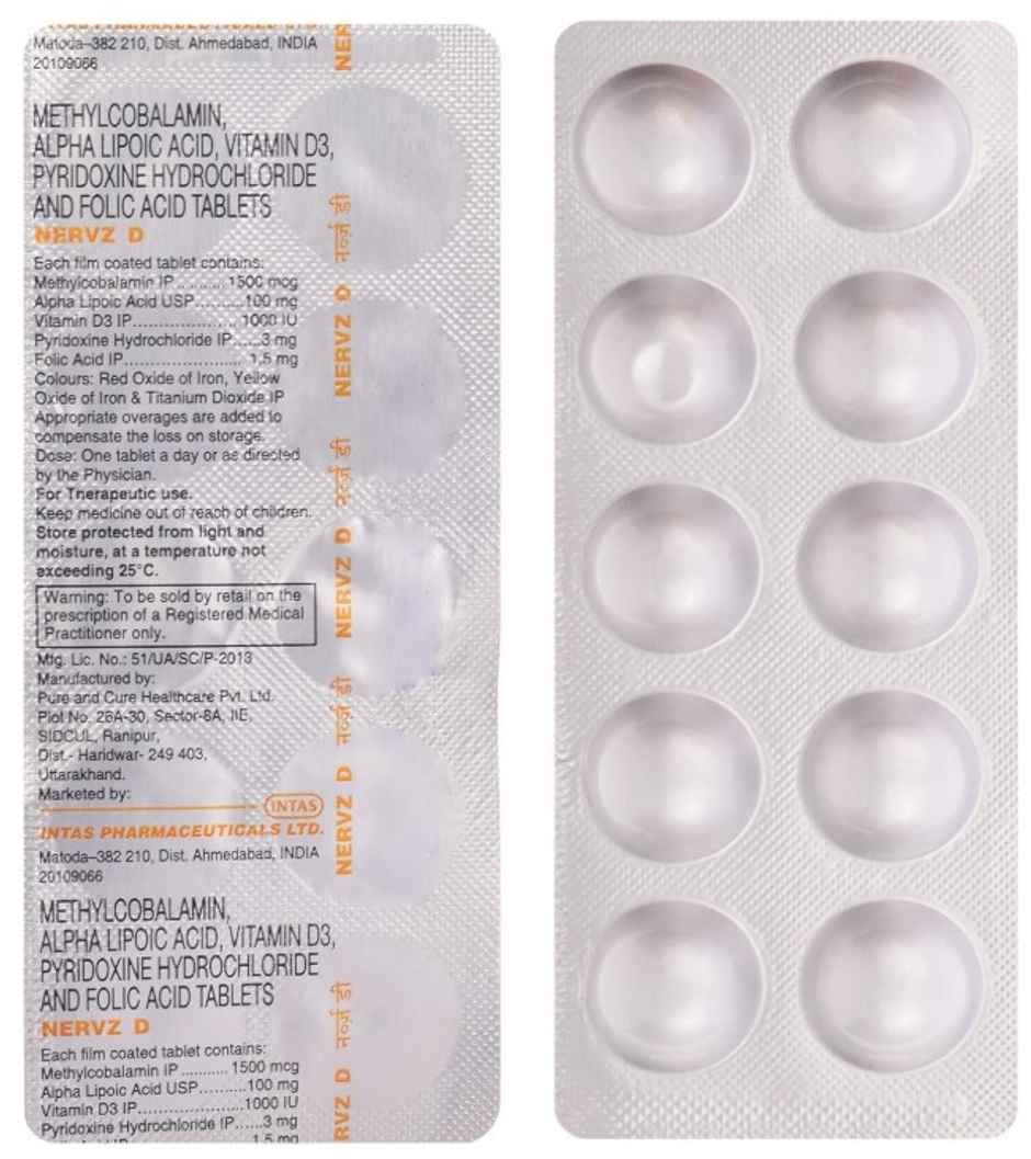 Nervz D Tablet
