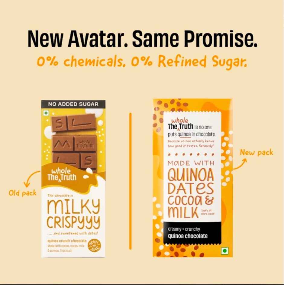 Crunchy Quinoa Chocolate Sweetened With Dates