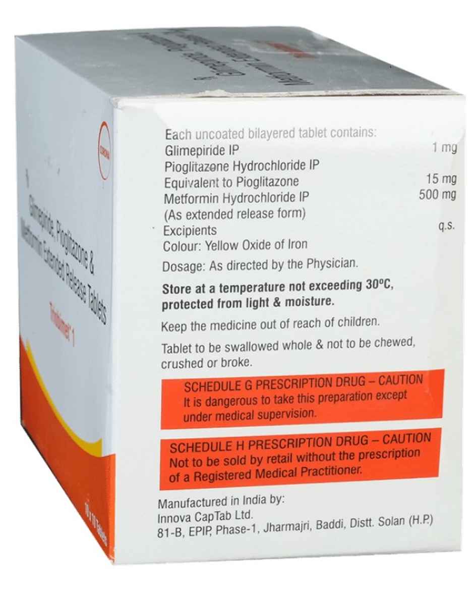 Triobimet 1 Tablet ER