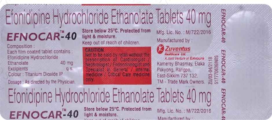 Efnocar-40 Tablet