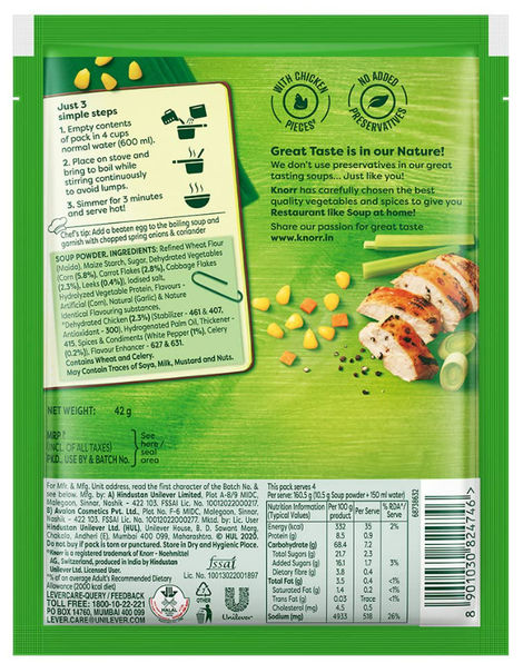 Knorr Classic Sweet Corn Chicken Soup