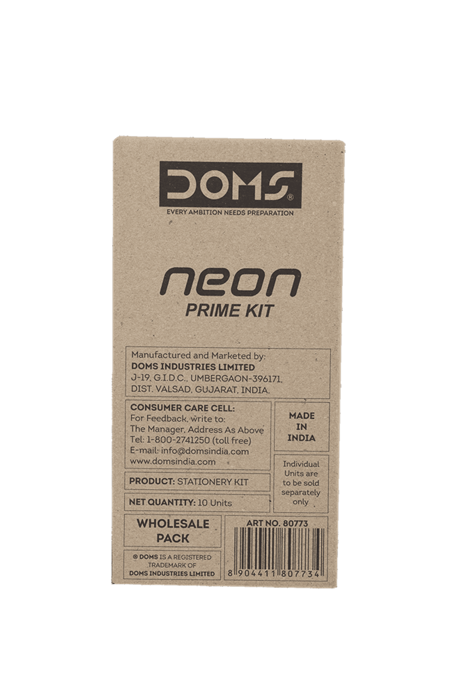 Doms Neon Prime Kit Pack Of 10