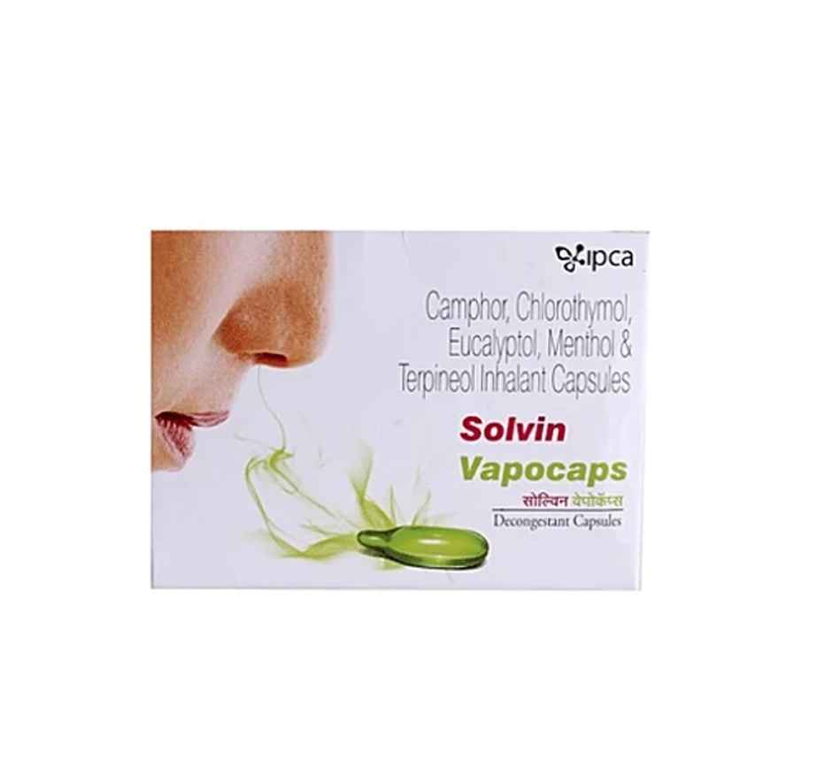 Solvin Vapocaps Decongestant Capsule