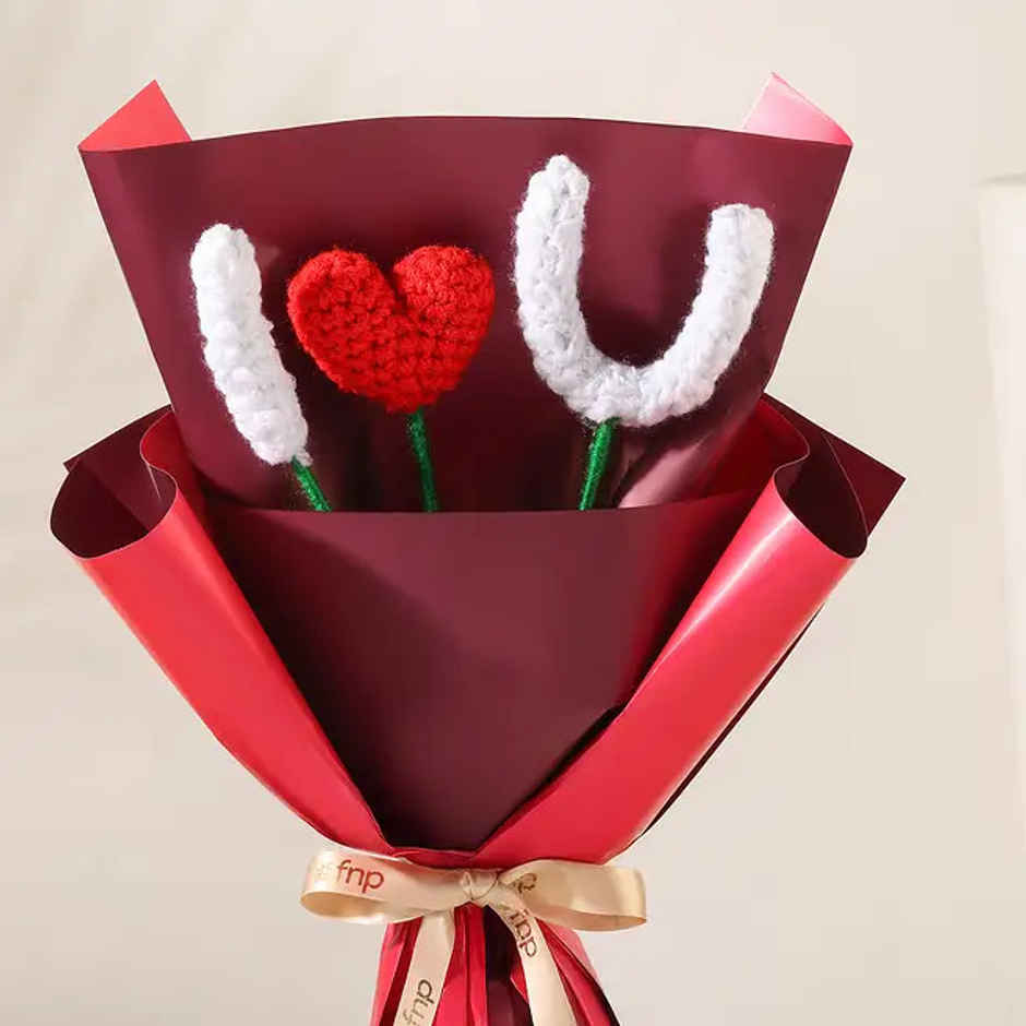 Elegant Crochet Flower Blooms Bouquet | FNP