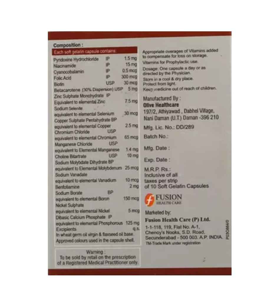 Zestovit Soft Gelatin Capsule