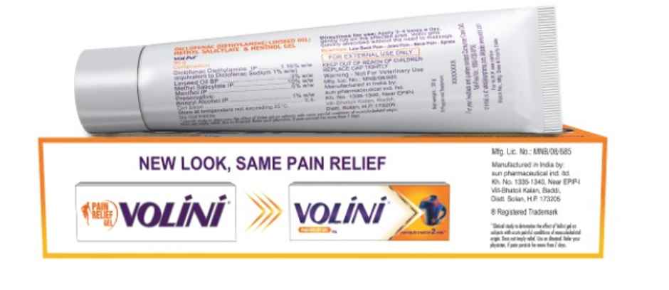 Volini Pain Relief Gel 30g Combo
