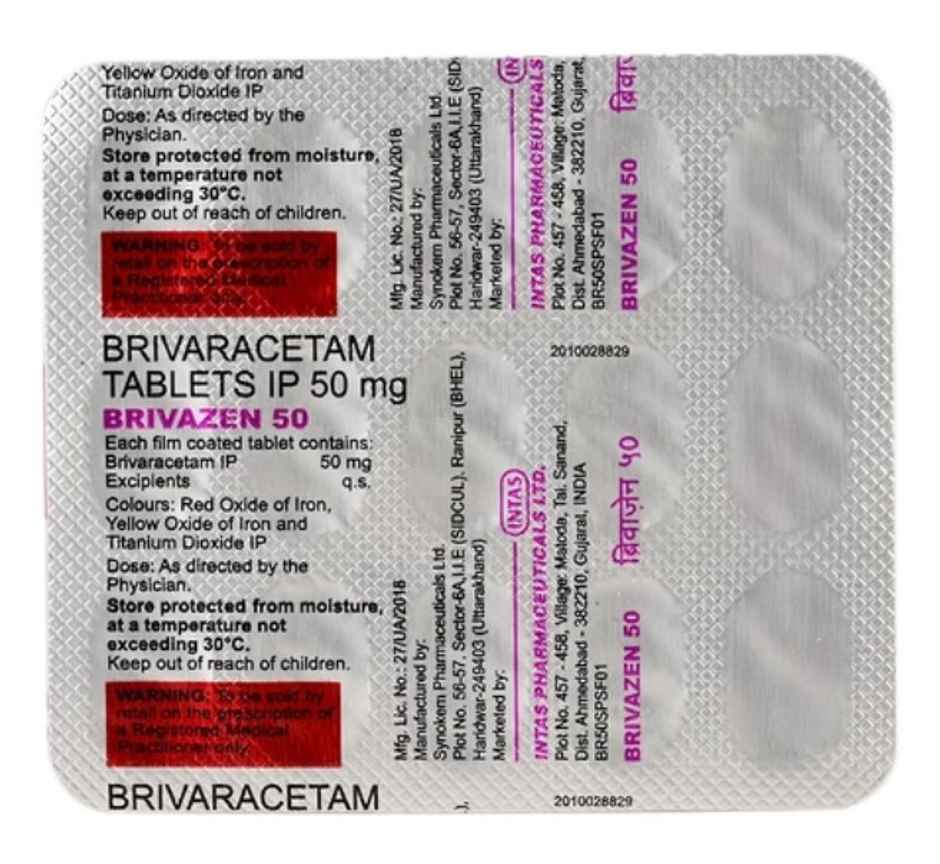 Brivazen 50 Tablet