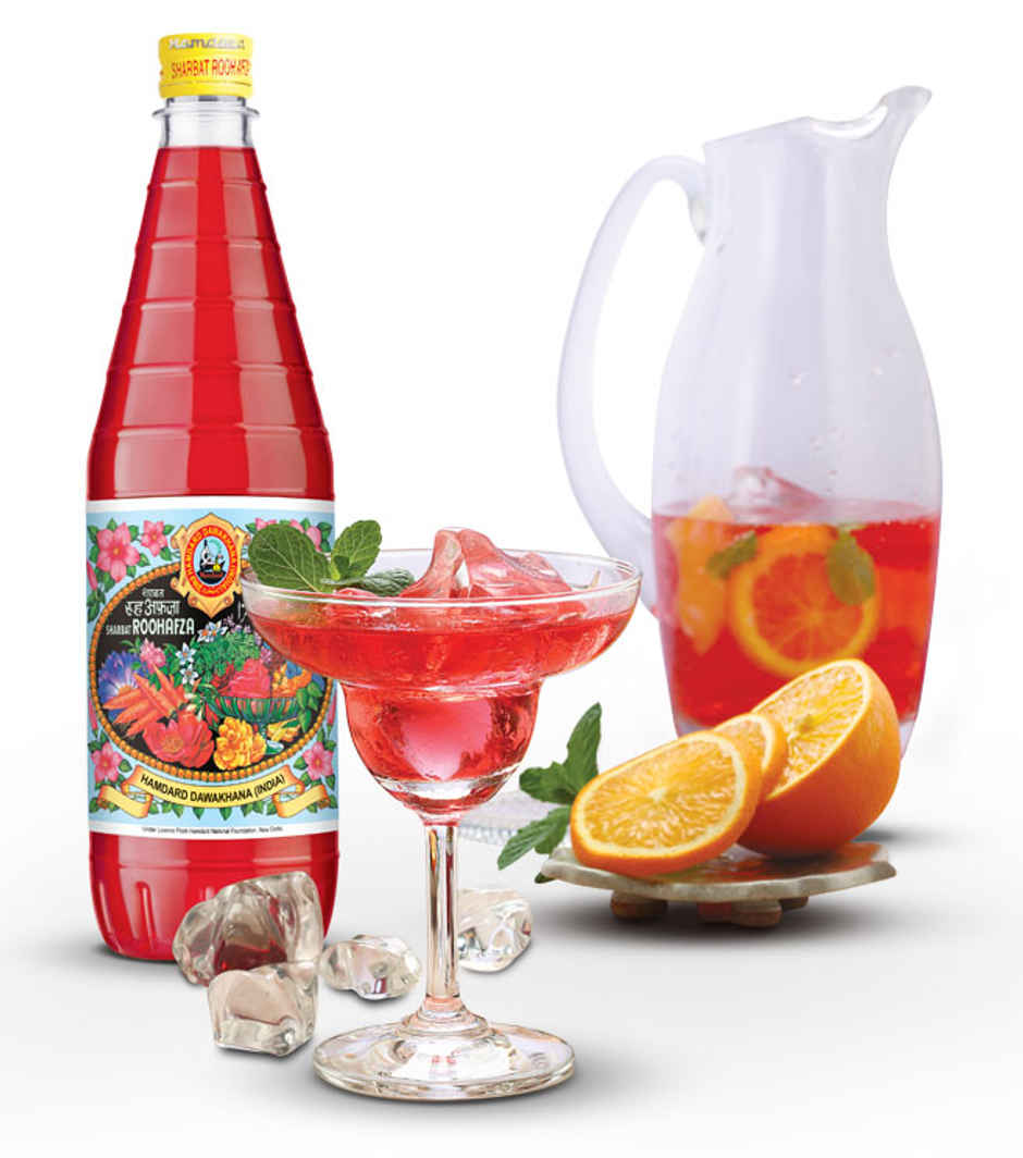Hamdard Rooh Afza Rose Sharbat
