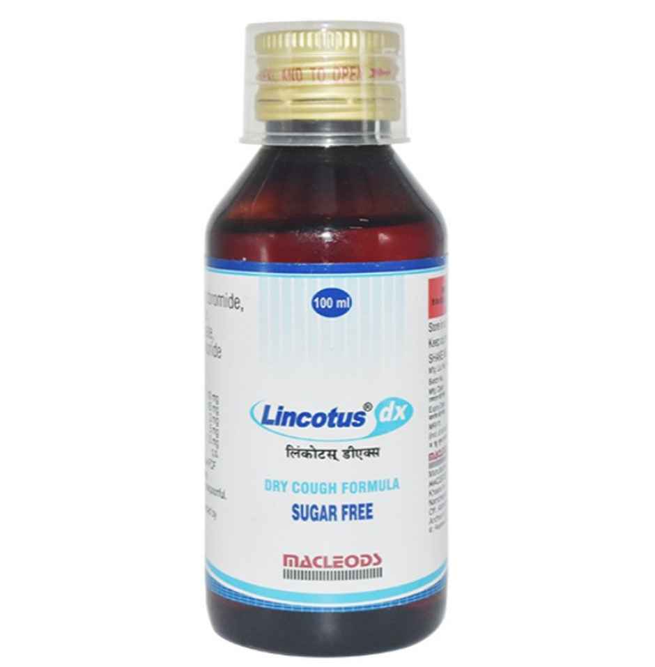 Lincotus Dx Sugar Free Syrup