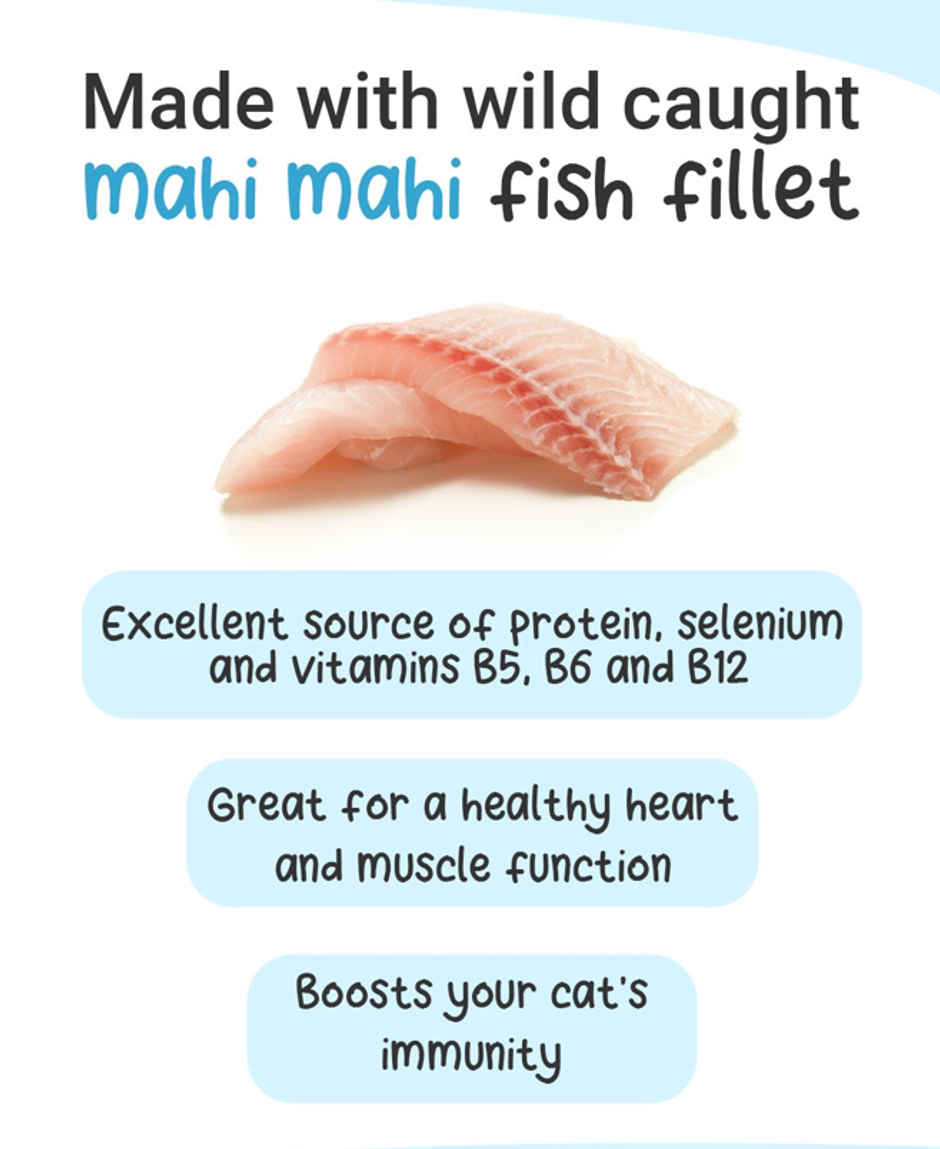 HUFT Mahi Mahi Fish Crunchies Crunchy Cat Treat