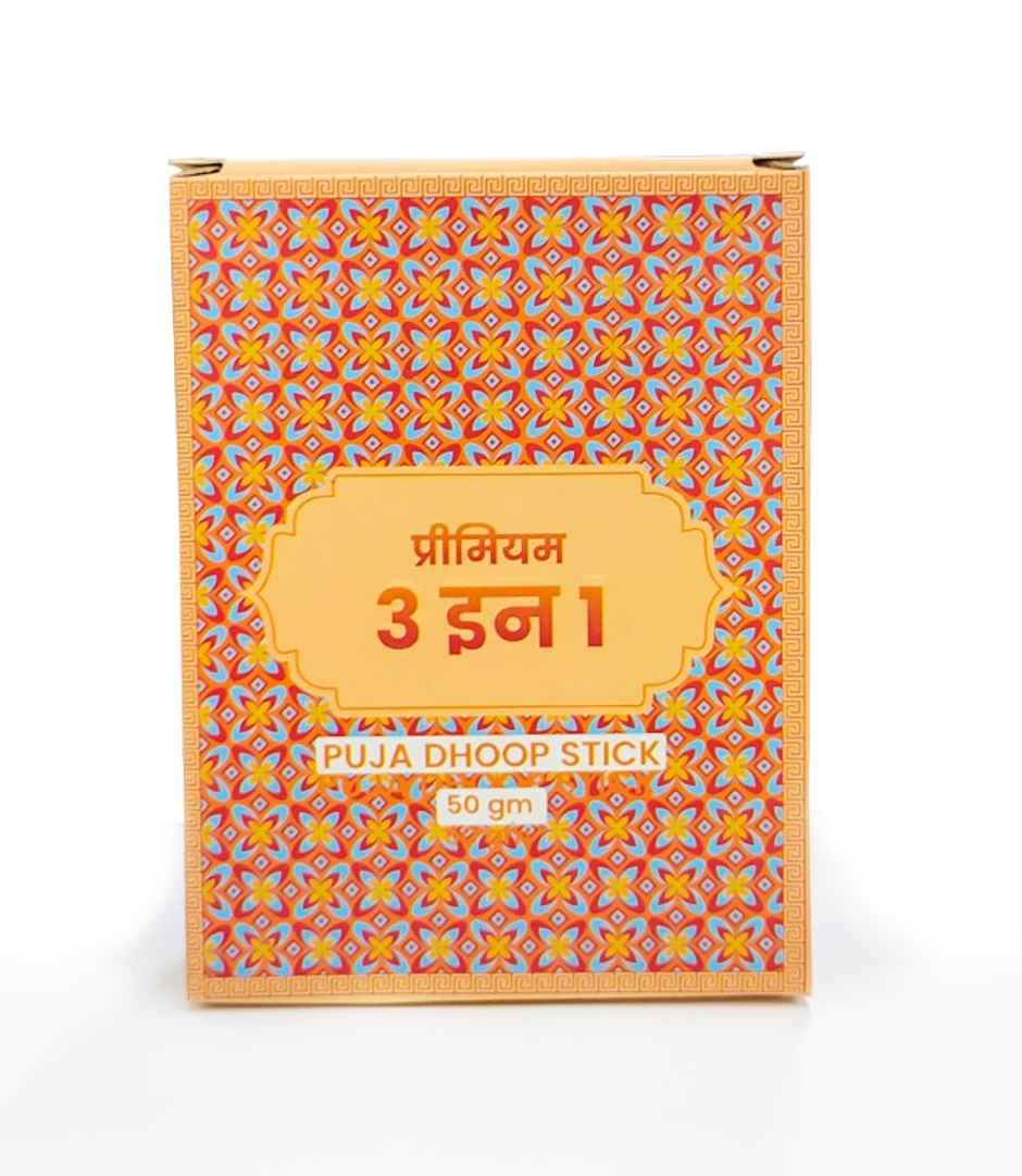 Puja Dhoop Stick - 3 In 1