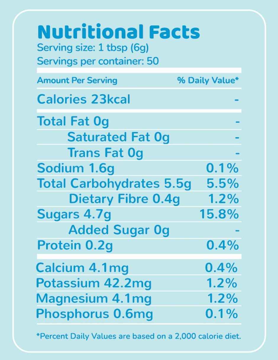 Flyberry Gourmet Date Powder, 100% Natural Sweetener