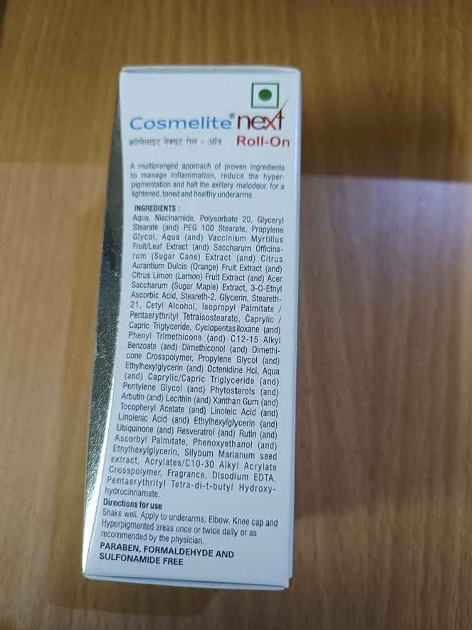 Cosmelite next Hyperpigmentation Roll On Lotion