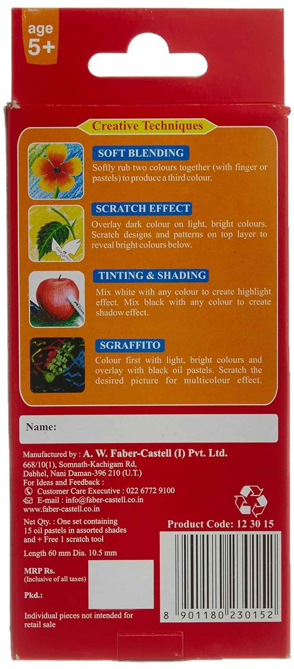Faber Castell Oil Pastel Set