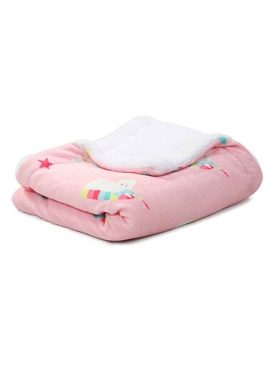 Status Kids Blanket 80 cm x 120 cm - Pink Unicorn