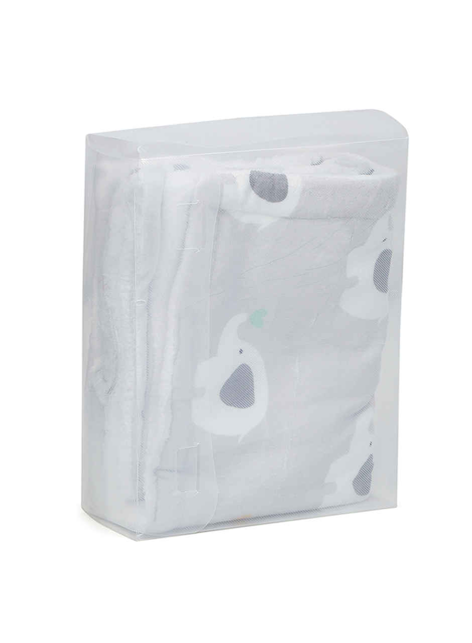 Status Blanket For Kids 80 Cm x 120 Cm - Grey Elephant 