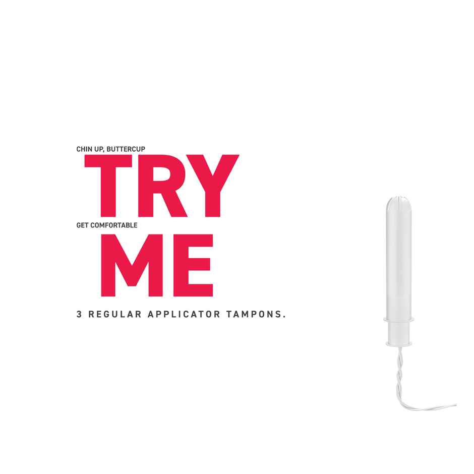 Sanity Regular Applicator Tampons - Pack Of 3