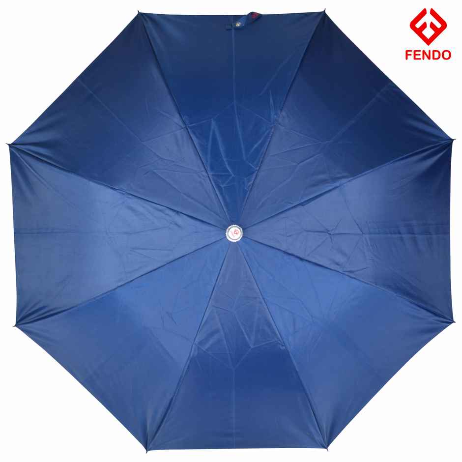 Fendo 21 inch 2 Fold Auto Open Umbrella (Navy Blue)