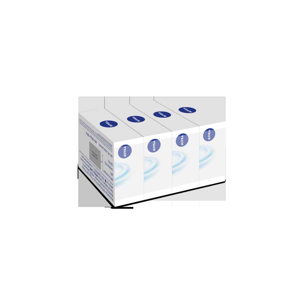 Nivea Bathcare Creme Soft Soap Pack Of 4