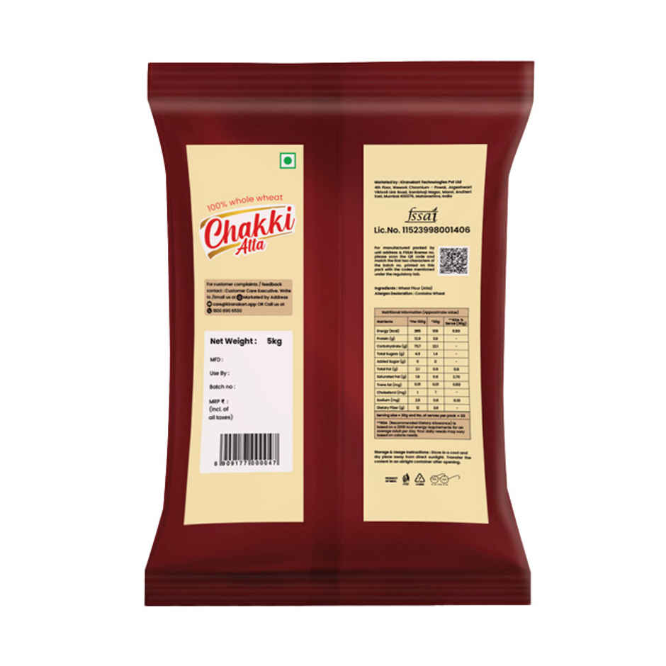 Whole Wheat Chakki Atta