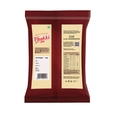 Whole Wheat Chakki Atta