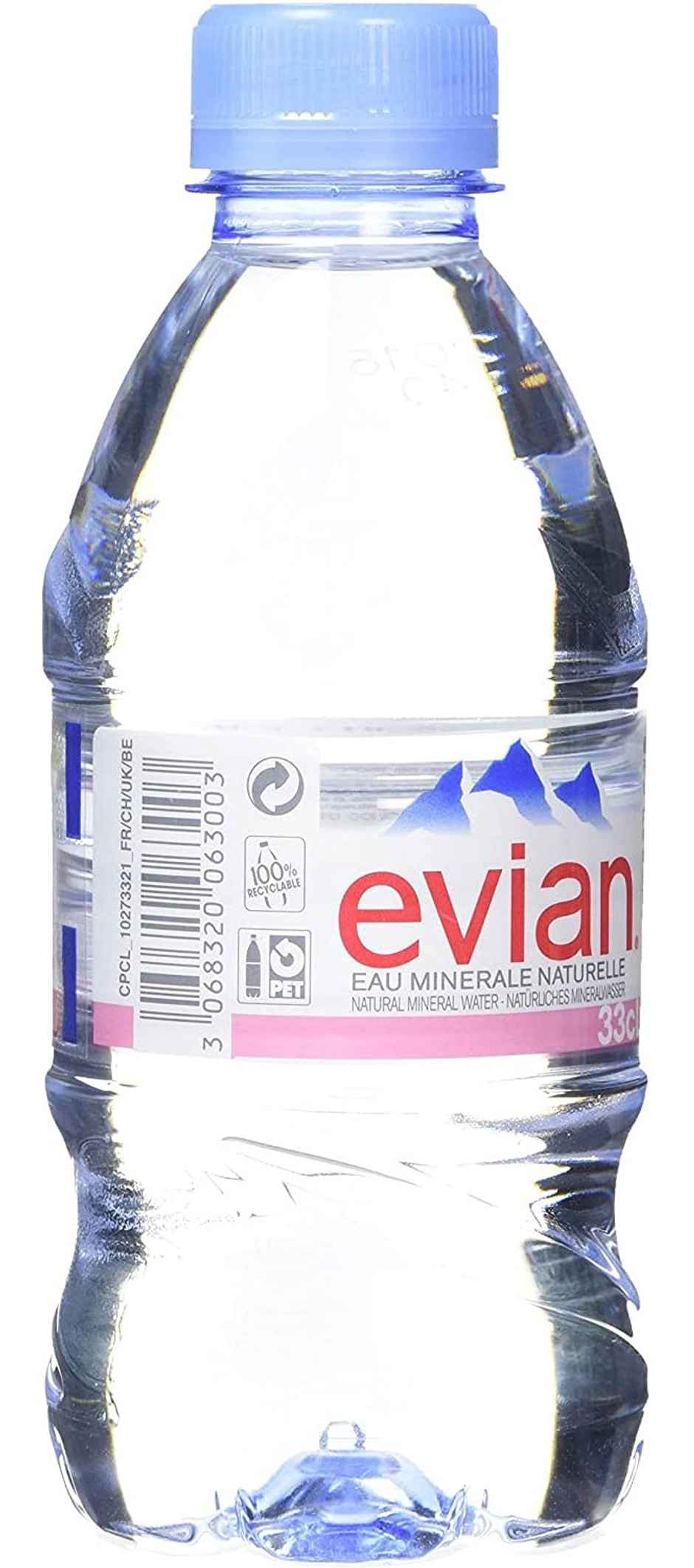Evian Natural Mineral Water