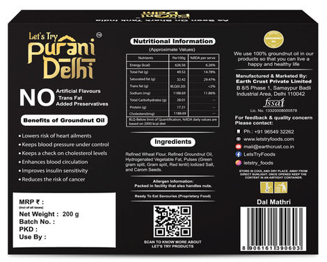 Let's Try Purani Delhi Dal Mathri