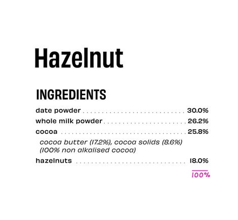 The Whole Truth Creamy Nutty Hazelnut Chocolate Sweetened With Dates