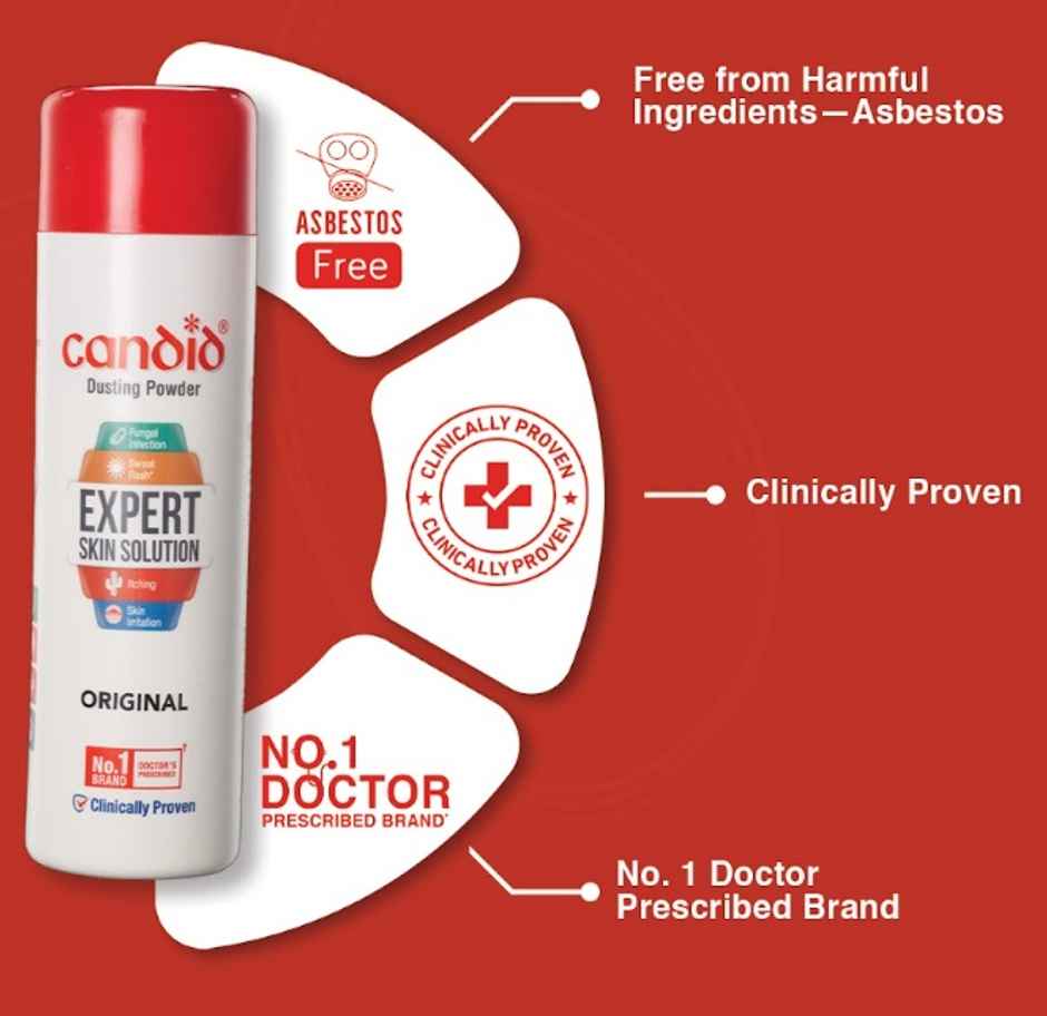 Candid Dusting Powder Combo   