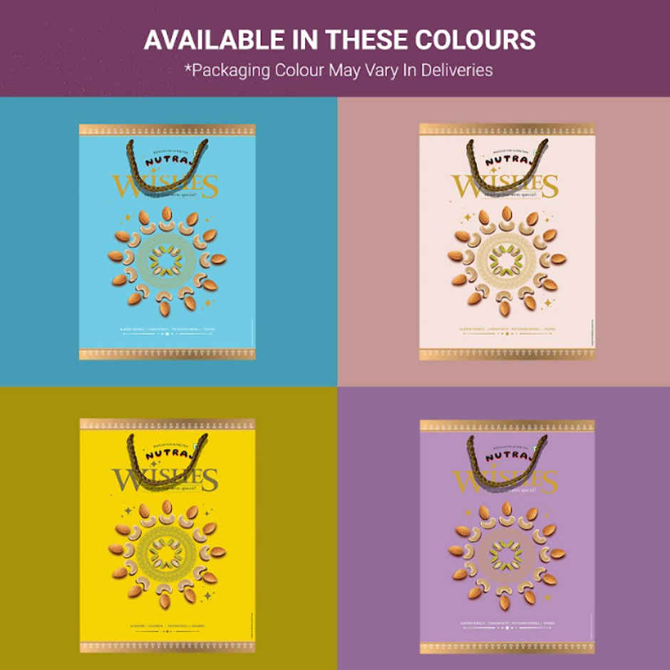 Nutraj Wishes Slider With Bag Gift Box Assorted