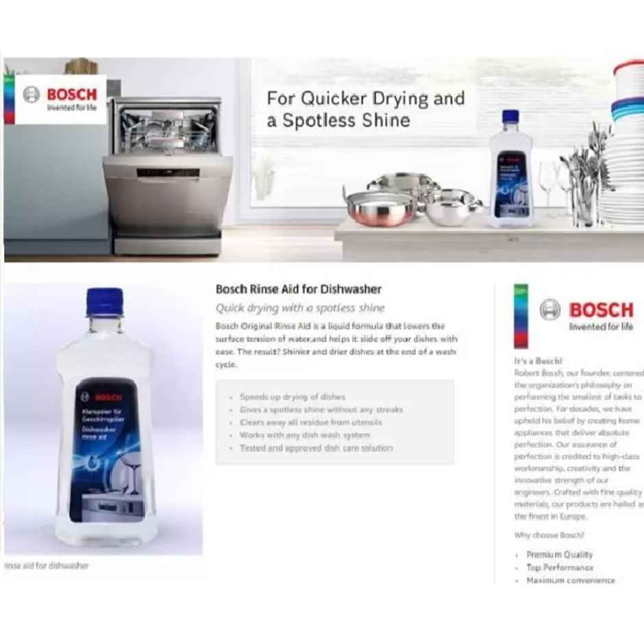 Bosch Dishwasher Detergent
