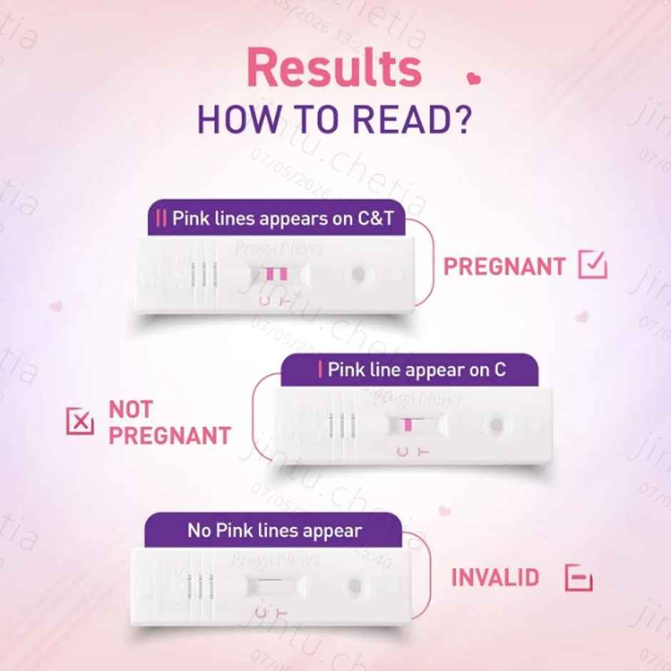 Prega News Value Pack Rapid Pregnancy Detection Kit