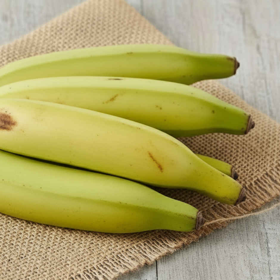 Banana Nendran Semi Ripe