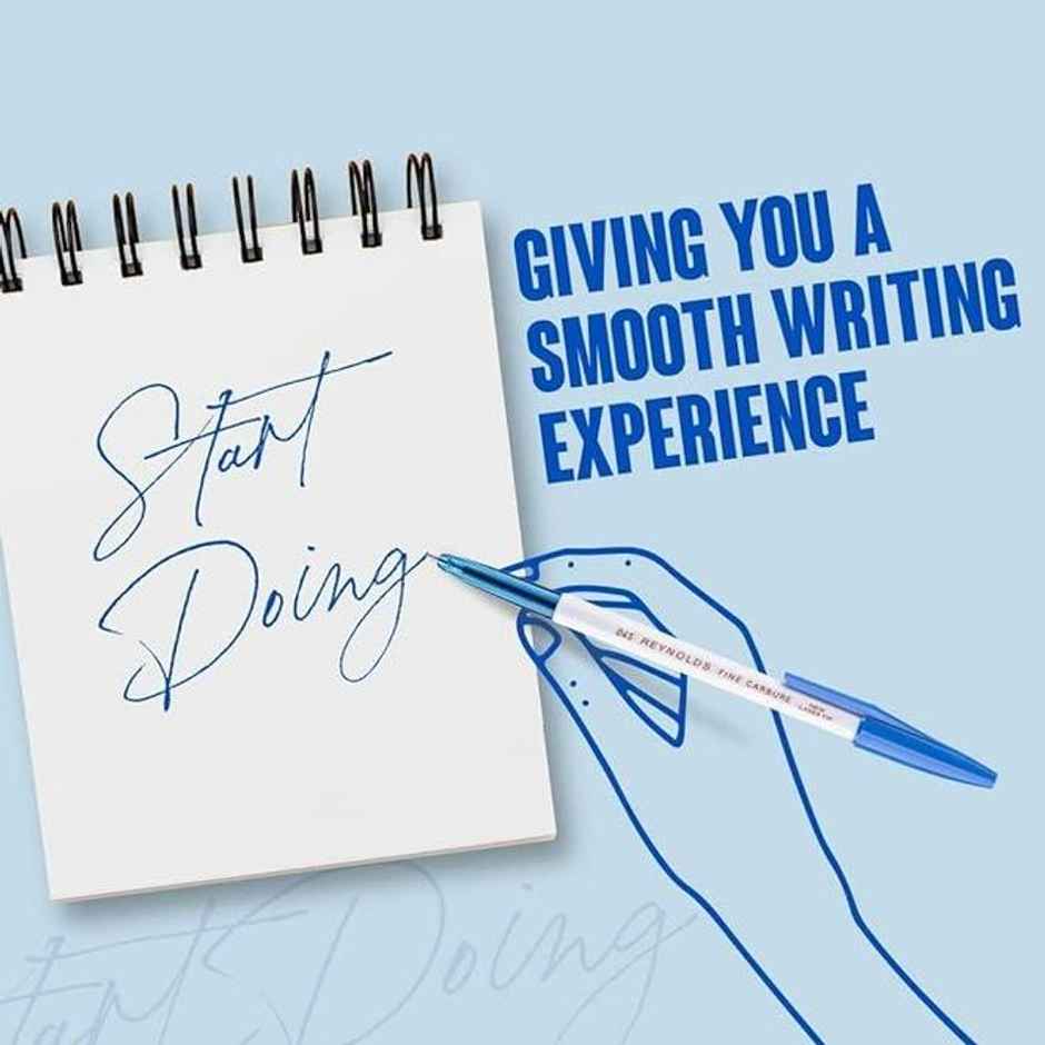 Reynolds 045 Ball Pen Set (10 Blue Pens)