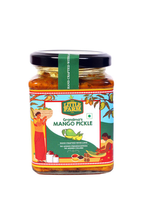 The Little Farm Co. Mango Pickle | Achaar | Made In Less Oil