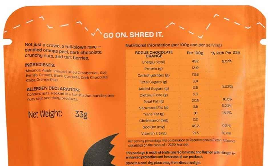 Must be Nuts Rogue Chocolate Orange