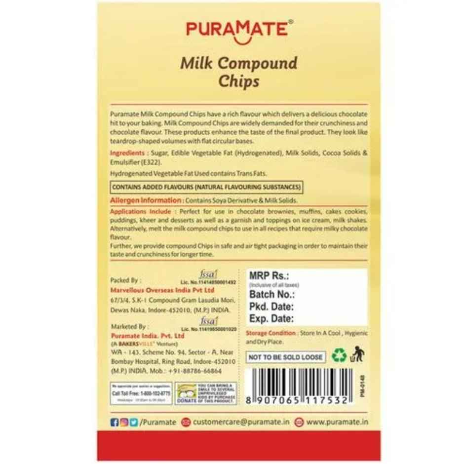 Puramate Milk Compound | Ideal for Baking & Desserts | Puramate