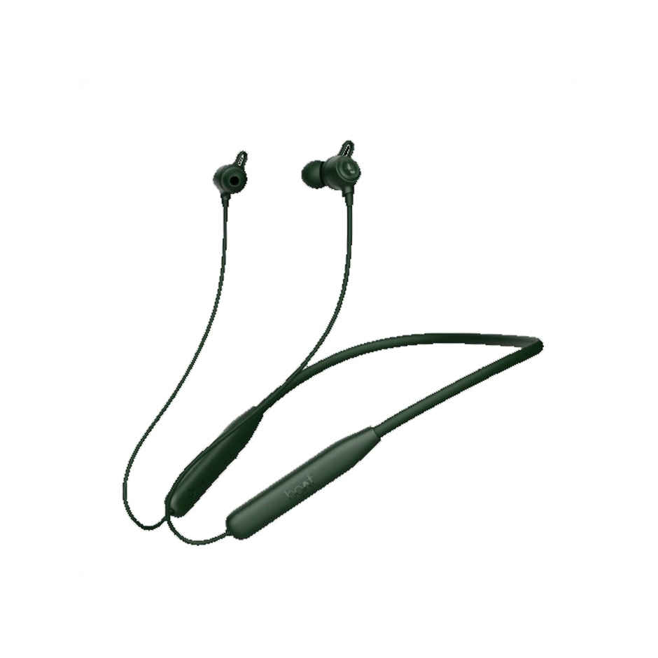 boAt Rockerz 109 Bluetooth Neckband with 40 hrs Playback,ENx Technology,Beast Mode 60ms Fern Green