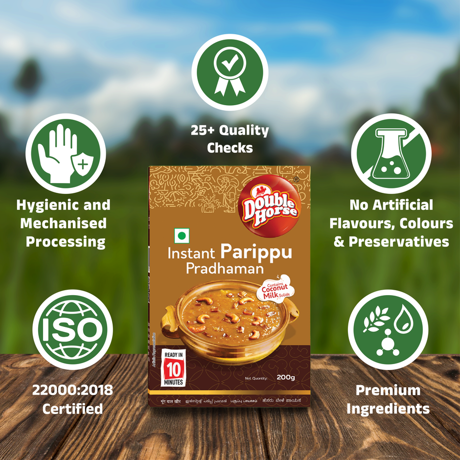Double Horse Instant Parippu Pradhaman Payasam Dessert Mix