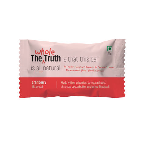 The Whole Truth Cranberry Protein Bar