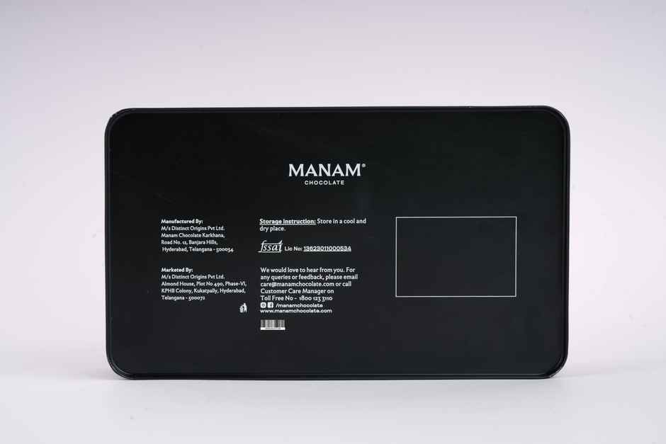 Manam Chocolate The Chocolatier's Celebration Tin