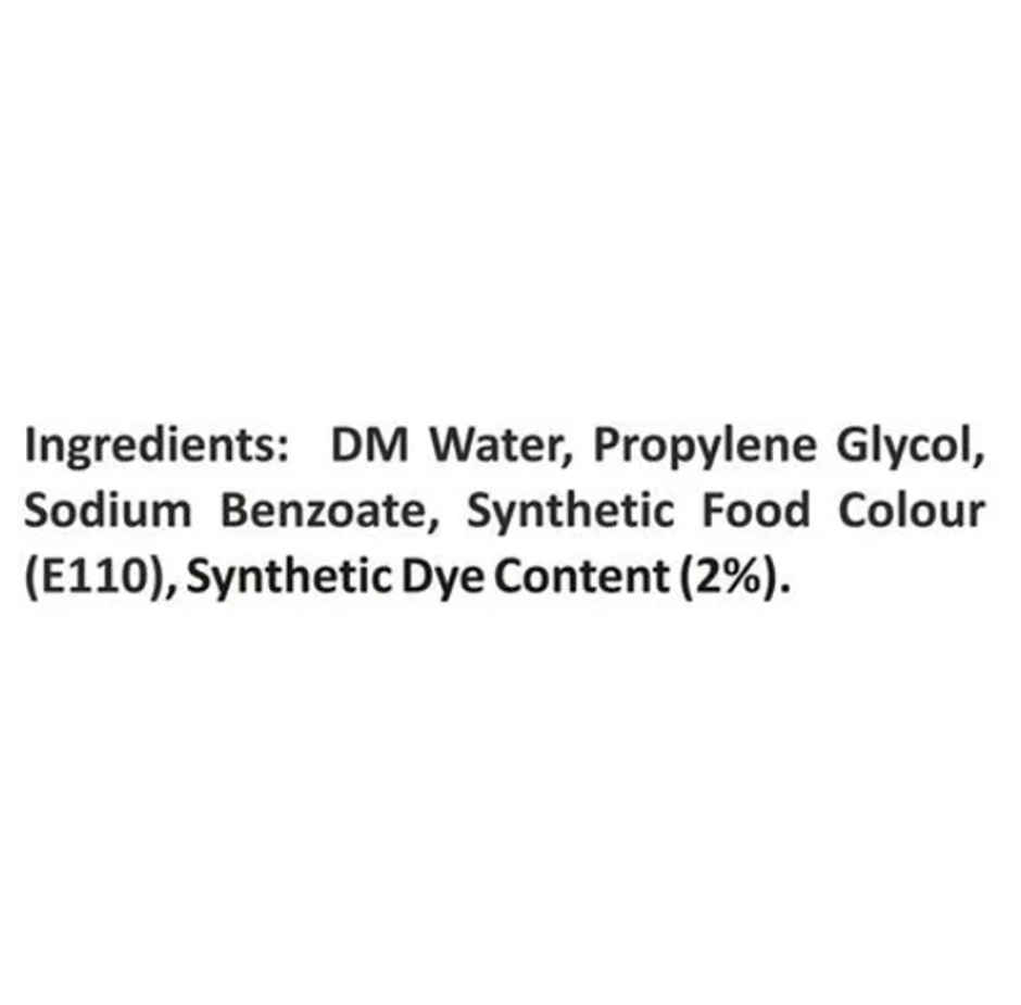Puramate Liquid Food Colour- Orange