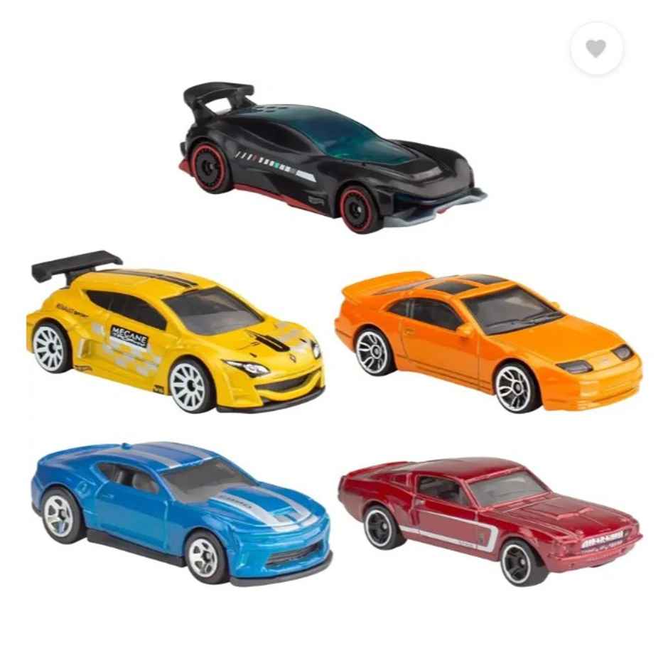 Hot Wheels 5-Car Pack of 1:64 Scale Vehicles NIGHT-BURNER