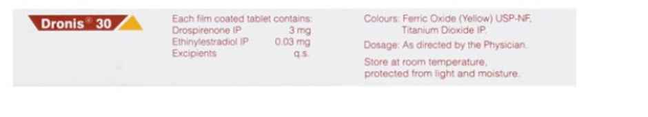 Dronis 30 Tablet