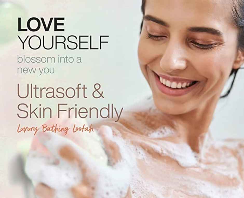 Loofah Double tone assorted