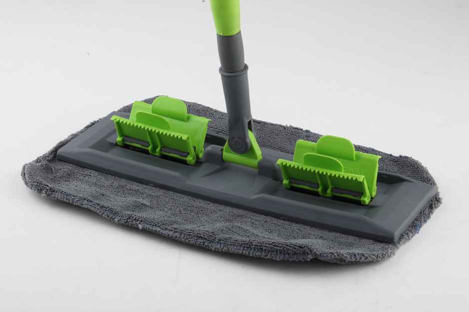 Proclean 360 Degree Flat Mop | With SS Handle - 41 Inch | With Refill Microfiber Cloth - 300 gsm - Assorted