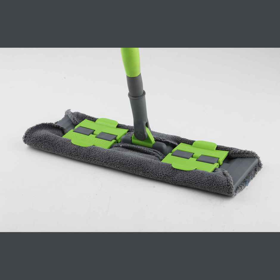 Proclean 360 Degree Flat Mop | With SS Handle - 41 Inch | With Refill Microfiber Cloth - 300 gsm - Assorted